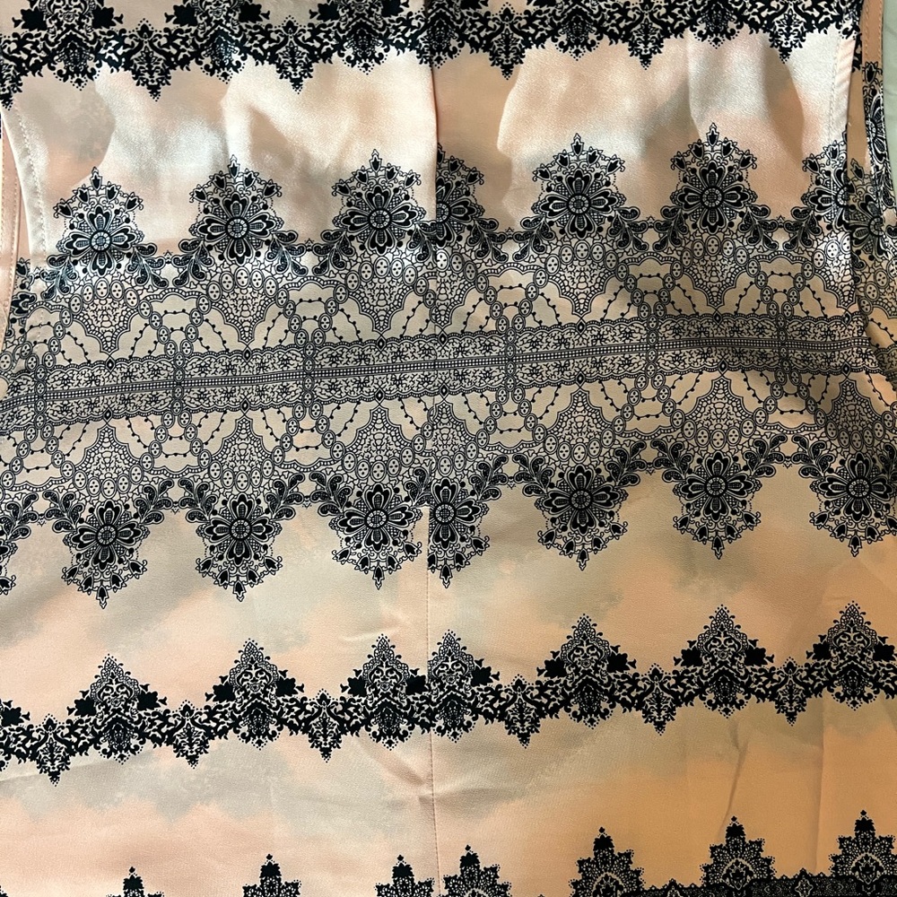 Ann Taylor Loft Womans Top Blouse Medium Multicolor Sleeveless - Picture 5 of 5